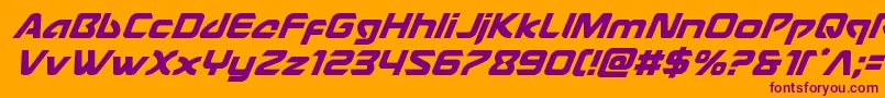 Lisätietoja Usangelsuperital-fontista Usangelsuperital-fontti – violetit fontit oranssilla taustalla
