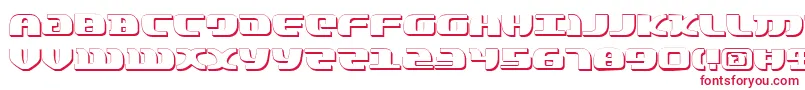 LordOfTheSithShadow Font – Red Fonts on White Background