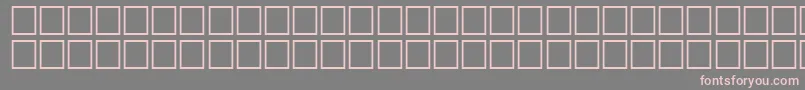 AidanRegular Font – Pink Fonts on Gray Background