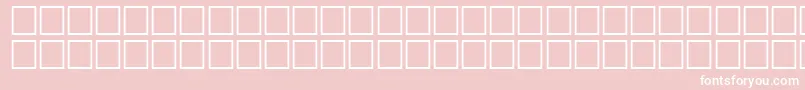 AidanRegular Font – White Fonts on Pink Background