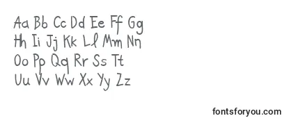 Review of the PfkidsproGradefive Font