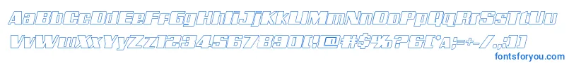 Galacticstormoutital Font – Blue Fonts