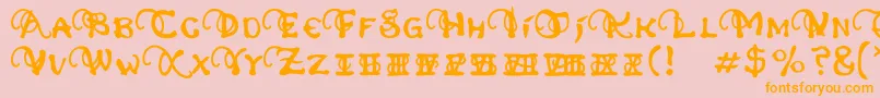 More about PhexometaRegular Font PhexometaRegular Font – Orange Fonts on Pink Background