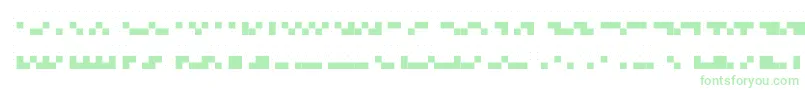Dots6.0-Schriftart – Grüne Schriften