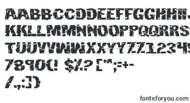 Hulkbusters font – Fonts From Movies