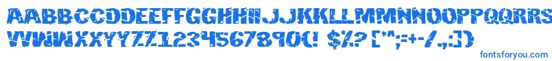 Hulkbusters Font – Blue Fonts