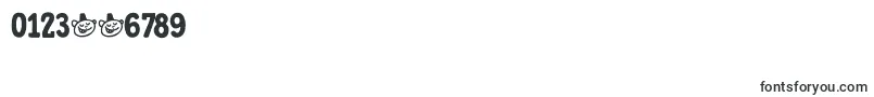 DkTrainedMonkey Font – Fonts for Numbers and Digits