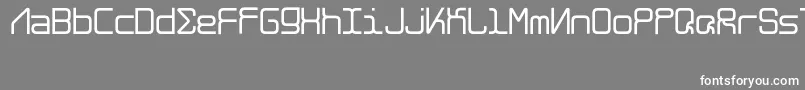 AlghorieNeue Font – White Fonts on Gray Background