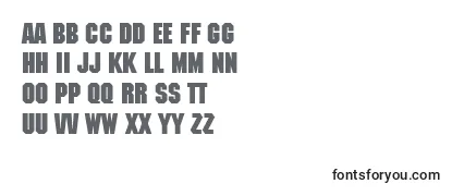 Review of the MachineettBold Font