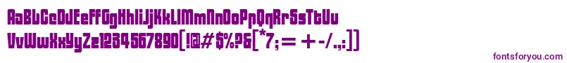 BlacktulipitcTt Font – Purple Fonts on White Background