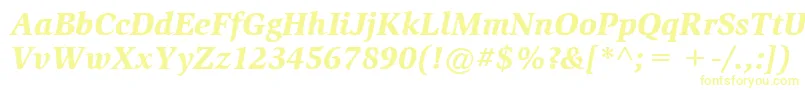 ItcSlimbachLtBlackItalic Font – Yellow Fonts