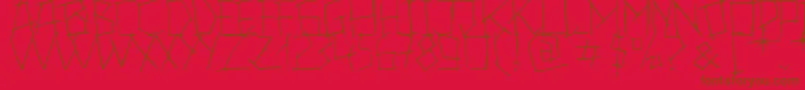 Lisätietoja 24Boughs-fontista 24Boughs-fontti – ruskeat fontit punaisella taustalla