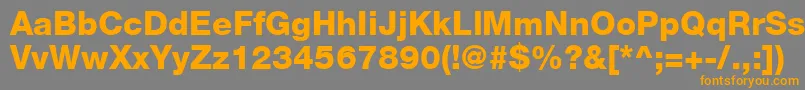 More about HelveticaLt85Heavy Font HelveticaLt85Heavy Font – Orange Fonts on Gray Background