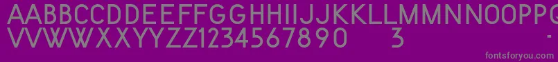 More about KentekenSmits1951 Font KentekenSmits1951 Font – Gray Fonts on Purple Background