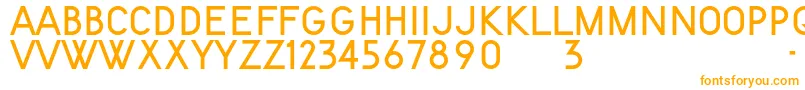 KentekenSmits1951 Font – Orange Fonts