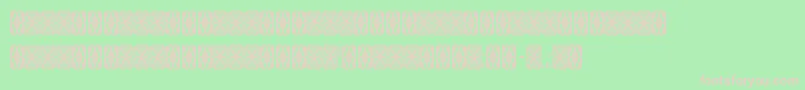 Tranga ffy Font – Pink Fonts on Green Background