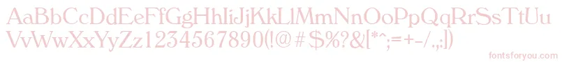 VeronaserialLightRegular Font – Pink Fonts