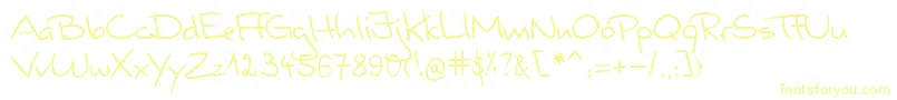 ValerianHandwriting Font – Yellow Fonts