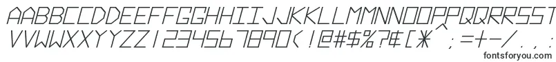 HyperspaceBoldItalic-Schriftart – Schriftarten, die mit H beginnen