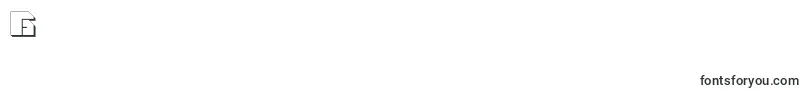 CortenOpenfatextruded-Schriftart – Schriften für die Ziffer 6