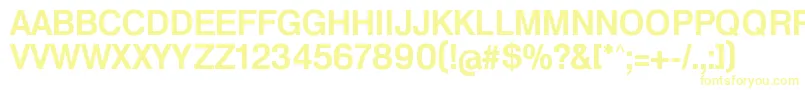 HeldustryftvbasicDemi Font – Yellow Fonts