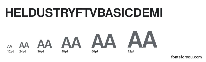 HeldustryftvbasicDemi Font Sizes
