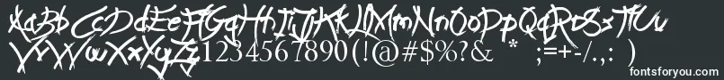LeapOfFaith Font – White Fonts