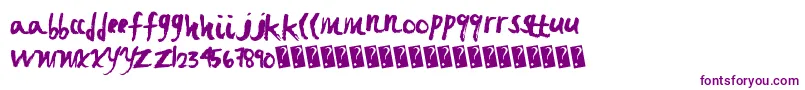 Fastbrush Font – Purple Fonts