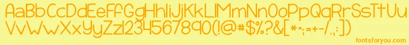 Подробнее о шрифте Kgpayphone Шрифт Kgpayphone – оранжевые шрифты на жёлтом фоне