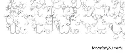 Обзор шрифта MaternellecolorCreuse