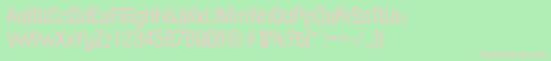 DiamanteantiqueRegular Font – Pink Fonts on Green Background