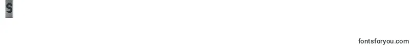 フォントNewsBoardSt – フォント数字5