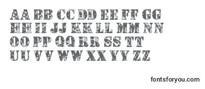Camouflagew Font