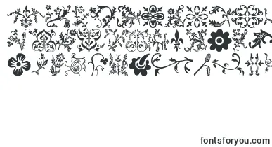 Floralia font – Fonts Nature