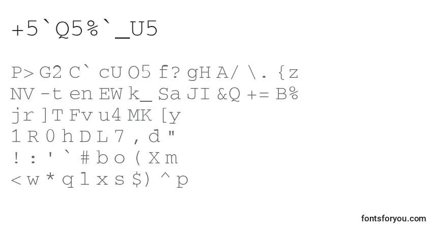 Fuente Secretcode - alfabeto, números, caracteres especiales