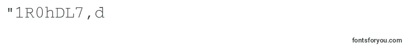 Secretcode Font – Fonts for Numbers and Digits