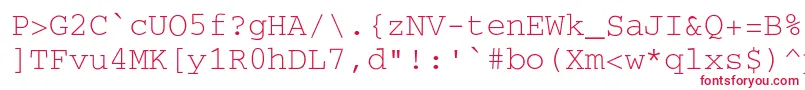 Secretcode Font – Red Fonts