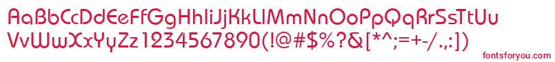 DessauMediumRegular Font – Red Fonts