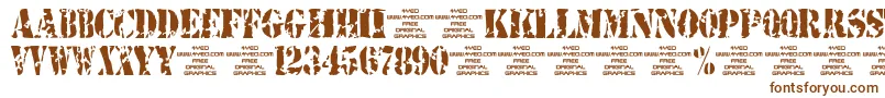 4yeostamp Font – Brown Fonts