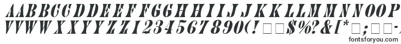 Шрифт JupiterrItalic – странные шрифты