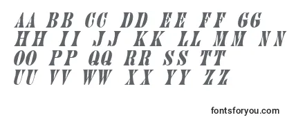 JupiterrItalic Font