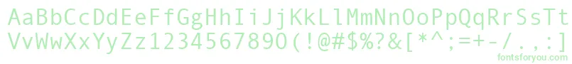 Monotype.Com-fontti – vihreät fontit