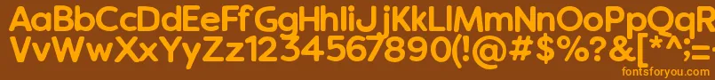 More about Vanillaextractregular Font Vanillaextractregular Font – Orange Fonts on Brown Background