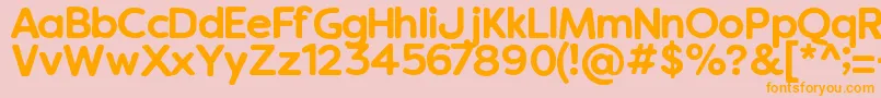 More about Vanillaextractregular Font Vanillaextractregular Font – Orange Fonts on Pink Background