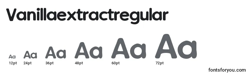 Vanillaextractregular Font Sizes