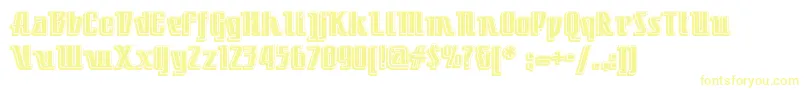 Littledeucecoupenf Font – Yellow Fonts