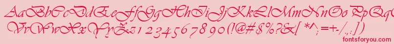 fuente Asylbekm13vivante.Kz – Fuentes Rojas Sobre Fondo Rosa