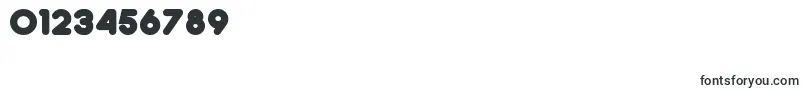 DunkinSansBold Font – Fonts for Numbers and Digits