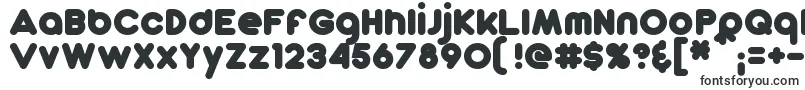 DunkinSansBold-fontti – iso fontit