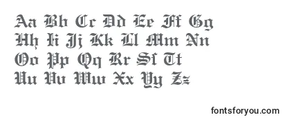 E780BlackletterBold-fontti